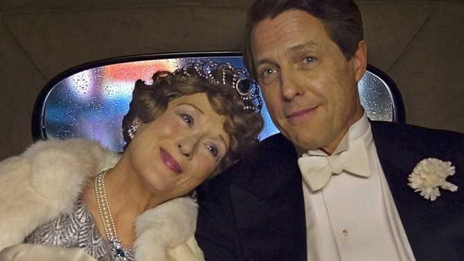 Meryl Streep and Hugh Grant in Florence Foster Jenkins