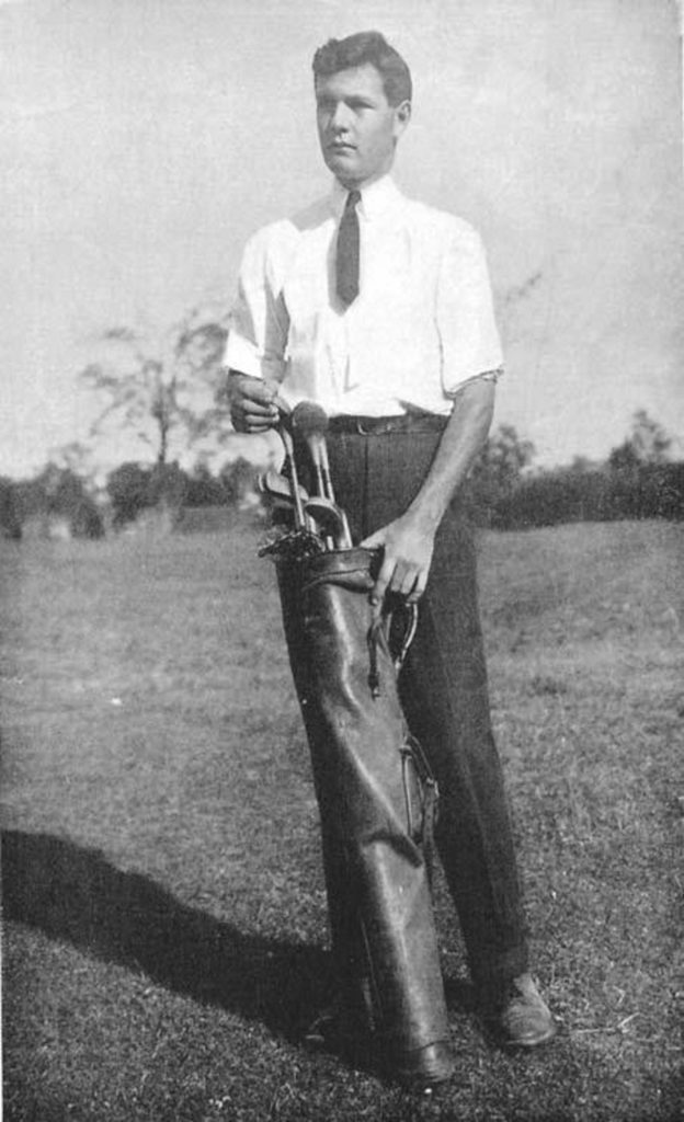 Silver medal winner Chandler Egan pictured in 1904