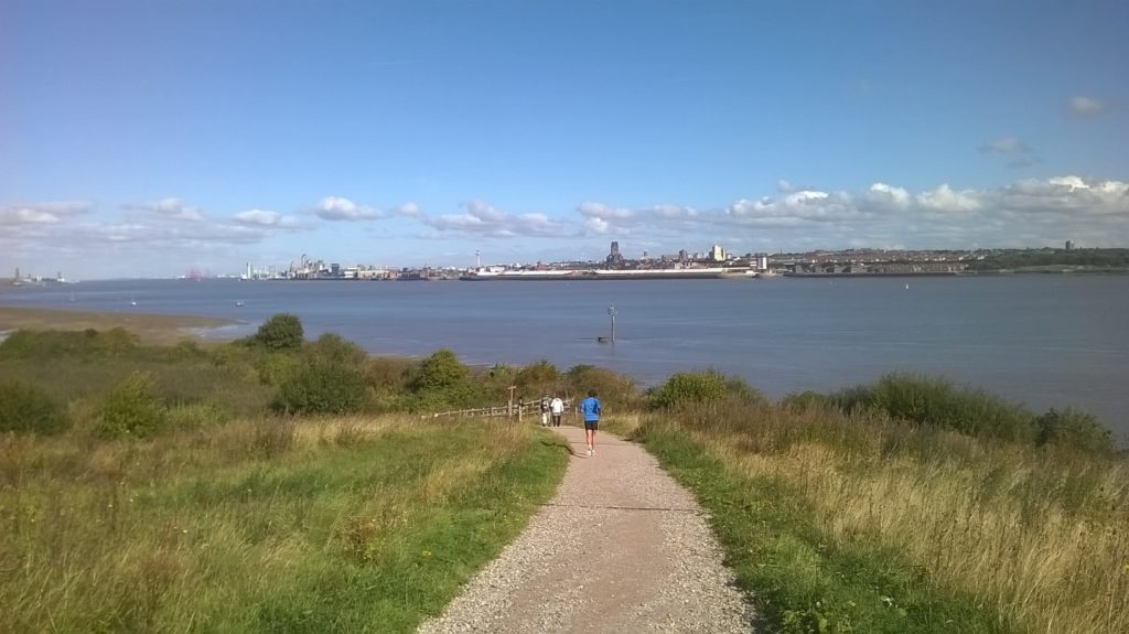 Just one of the many walks and views at the River Park