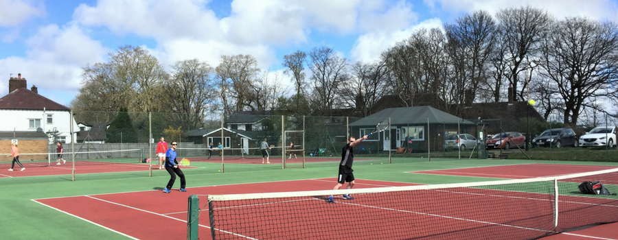 Anyone for tennis at Pinewood? New members welcome…